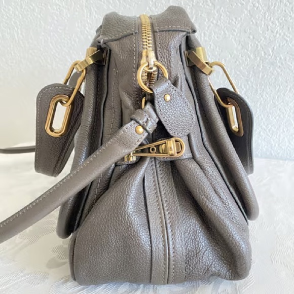 Chloe medium paraty leather bag in medium - Picture 2 of 7